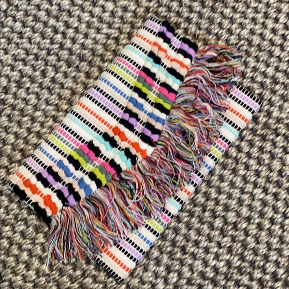 NWOT Stella & Dot Fringe Clutch
